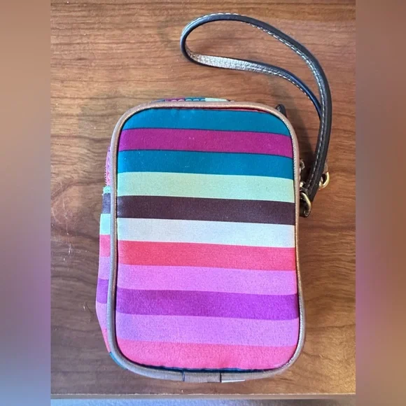 Coach Legacy Stripe wristlet - Picture 5 of 8